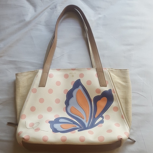 Relic Handbags - Relic butterfly tote bag